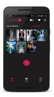 Wallpapers Slideshow android App screenshot 1